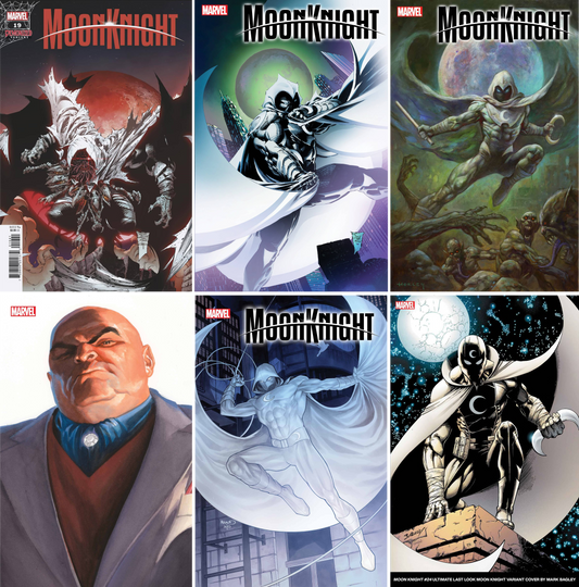 Moon Knight (2021) #19 - #24 CF COLL Var Cvr