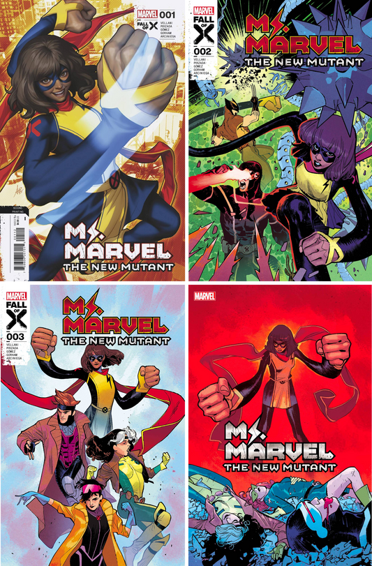 Ms Marvel New Mutant #1 - #4 CF COLL Mix Cvrs