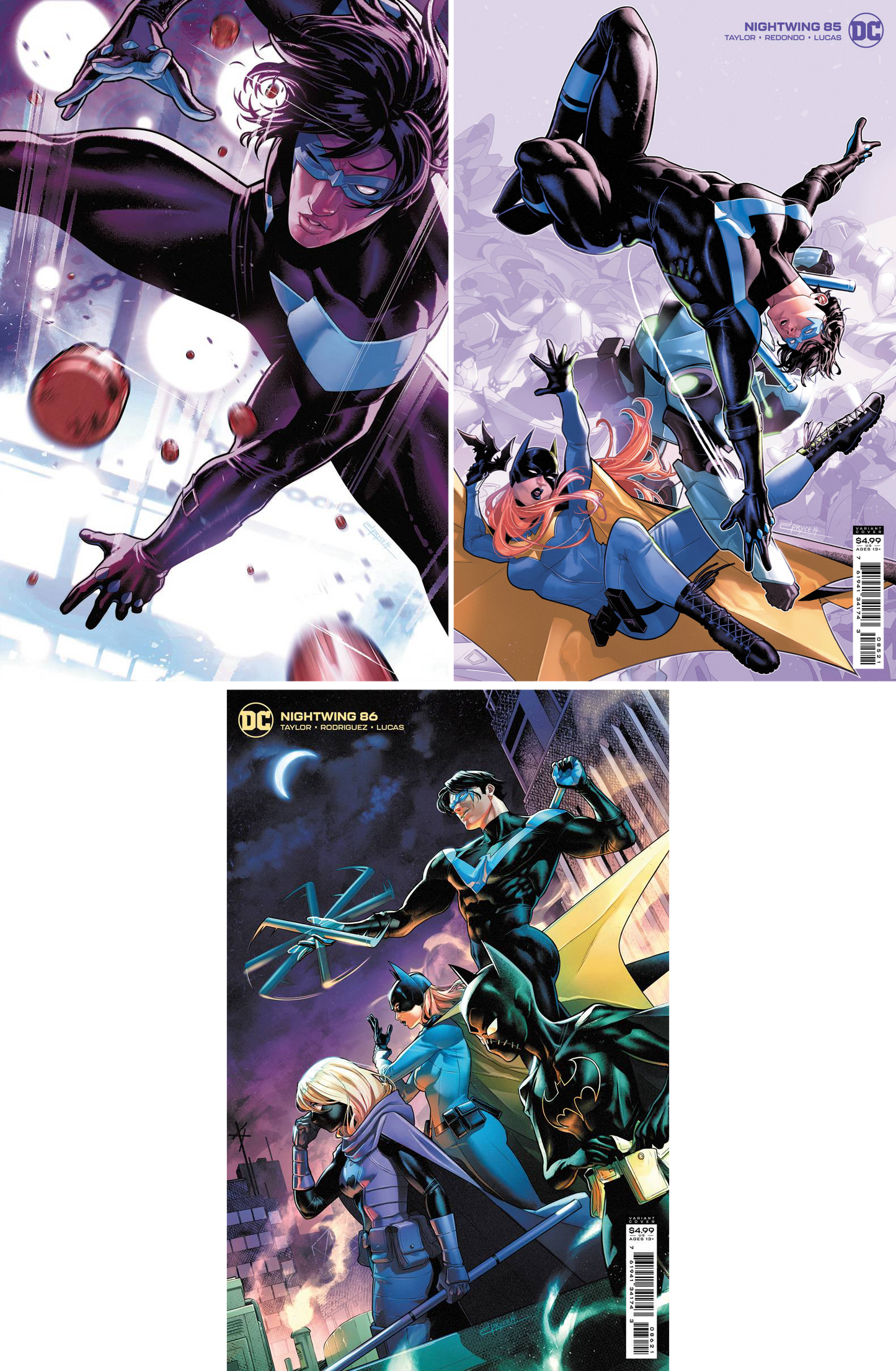 Nightwing #84 - #86 CF COLL Cvr B