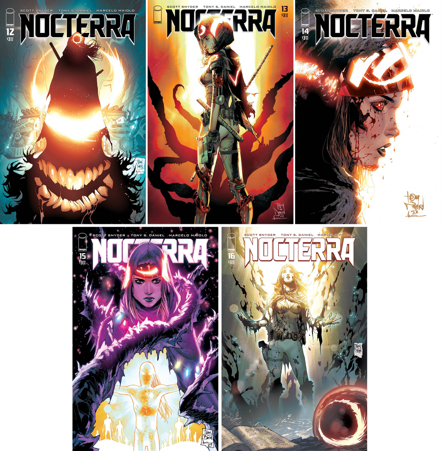 Nocterra #12 - #16 CF COLL Cvr A