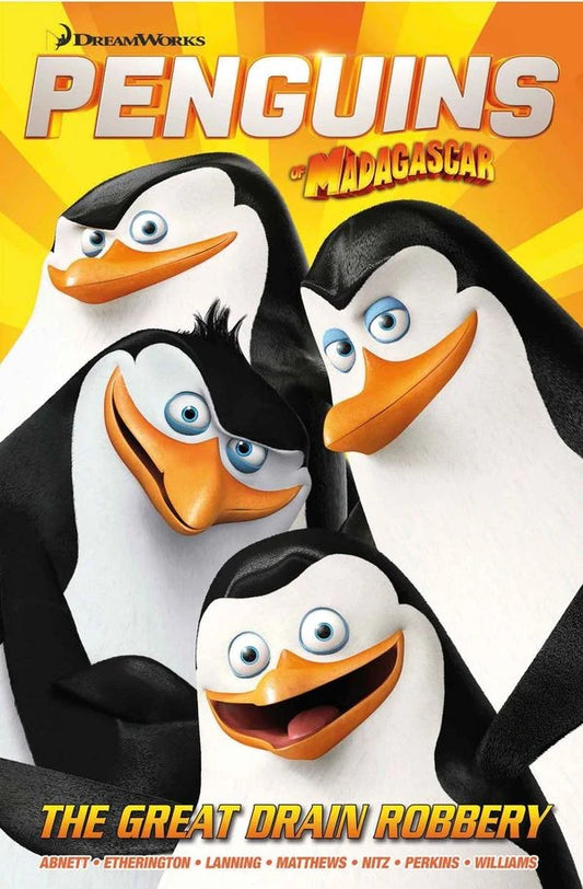Penguins Of Madagascar Tp Vol 01 Great Drain Robbery