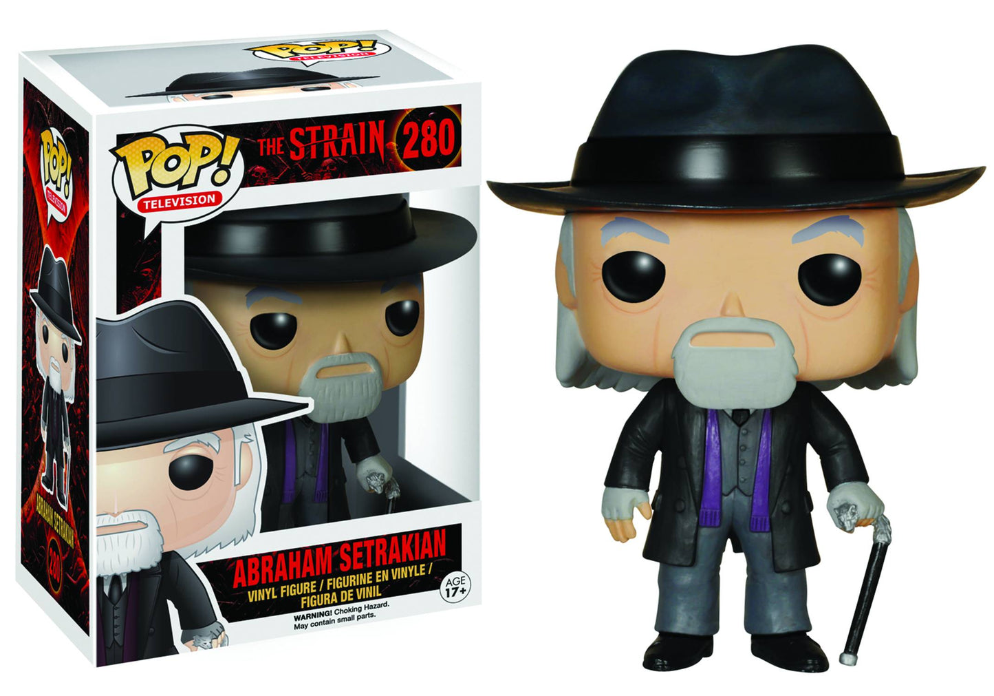 Pop The Strain Abraham Setrakian Vinyl Fig (280)