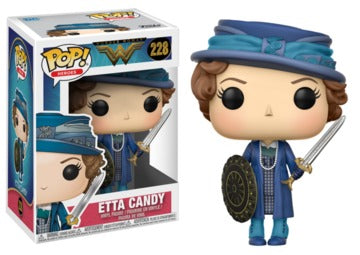 Pop Wonder Woman Movie Etta Candy W/Sword & Shield Vinyl Fig (228)
