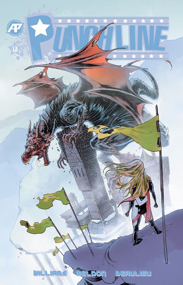 Punchline #13 Cvr A Brad Ashworth (Antarctic Press)