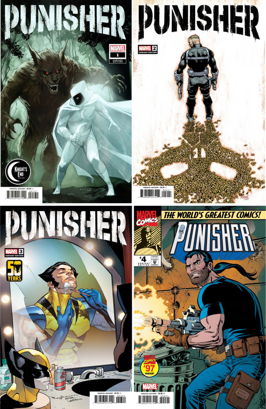 Punisher (2023) #1 - #4 (Of 4) CF COLL Var Cvrs
