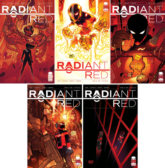 Radiant Red #1 - #5 (Of 5) CF COLL Cvr A