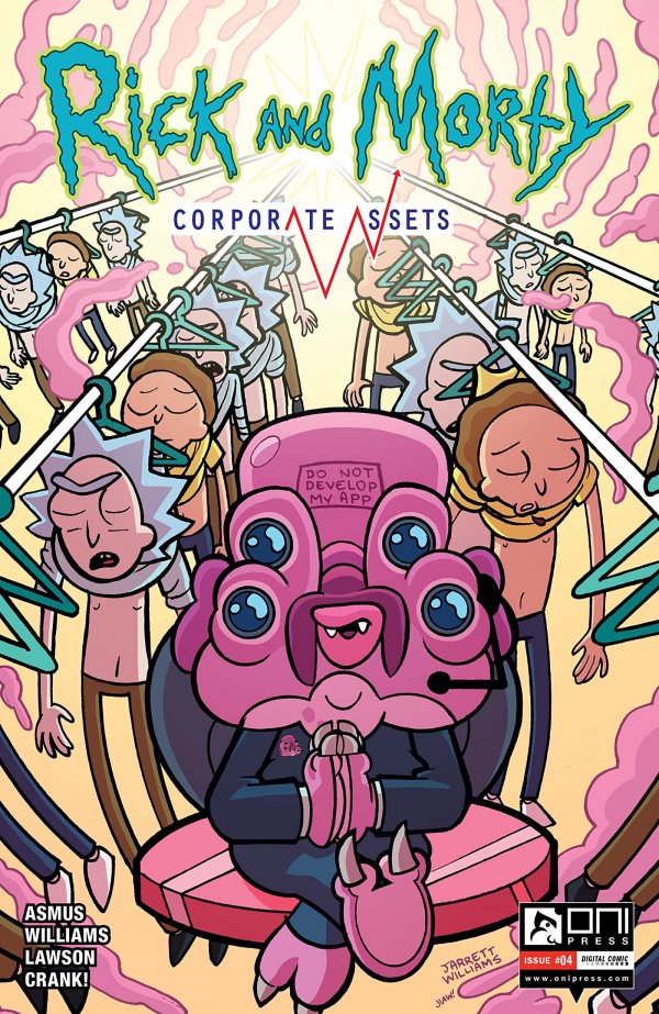 Rick And Morty: Corporate Assets #4 Cvr A Williams (Mr)