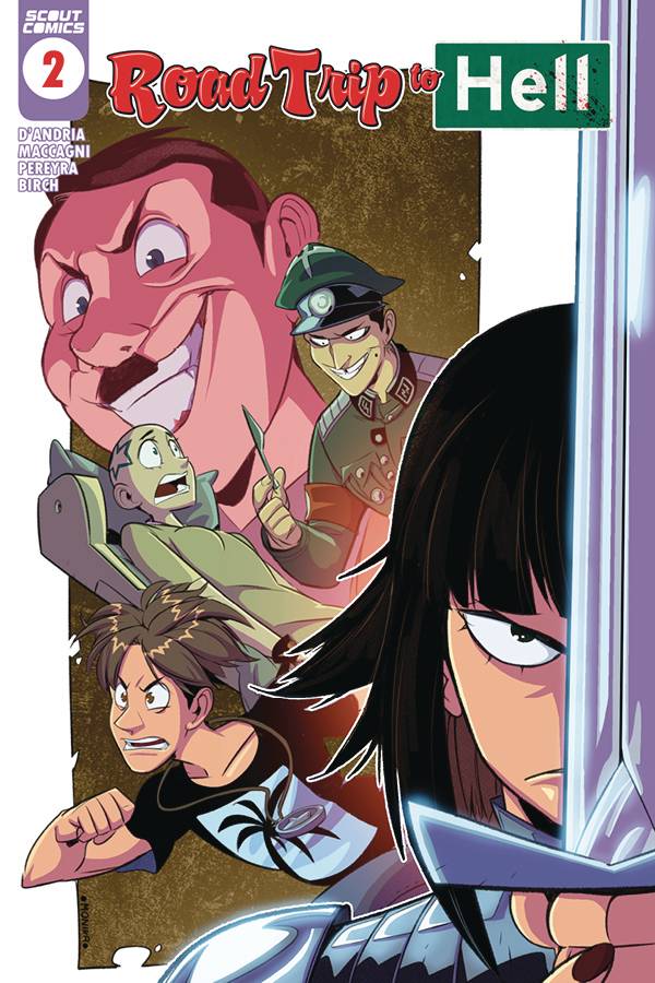 Road Trip To Hell #2 Cvr A Pereyra