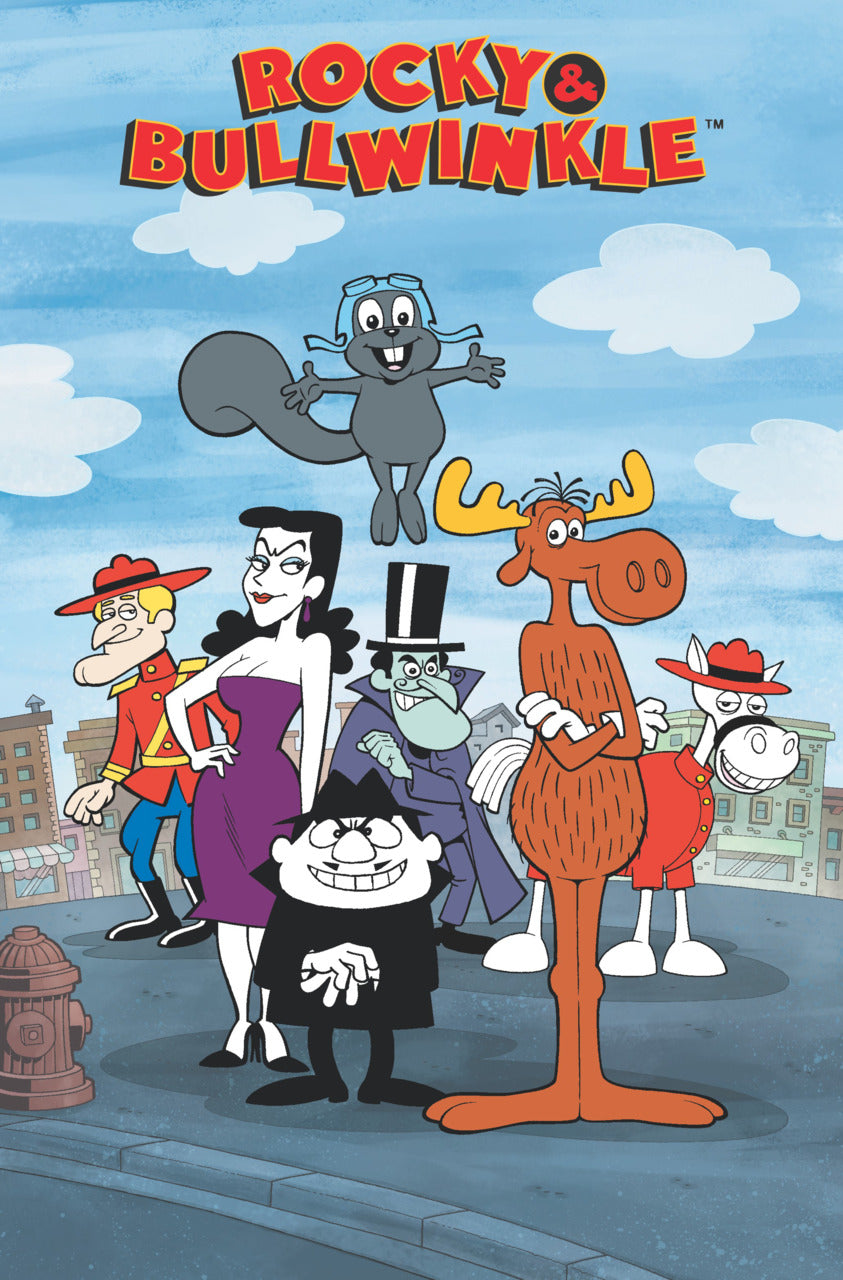 Rocky & Bullwinkle Tp Moose On The Loose