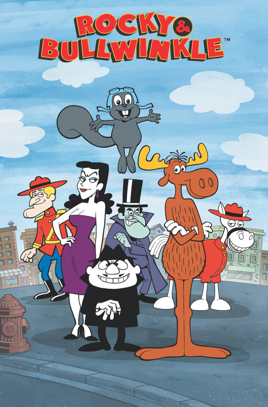 Rocky & Bullwinkle Tp Moose On The Loose