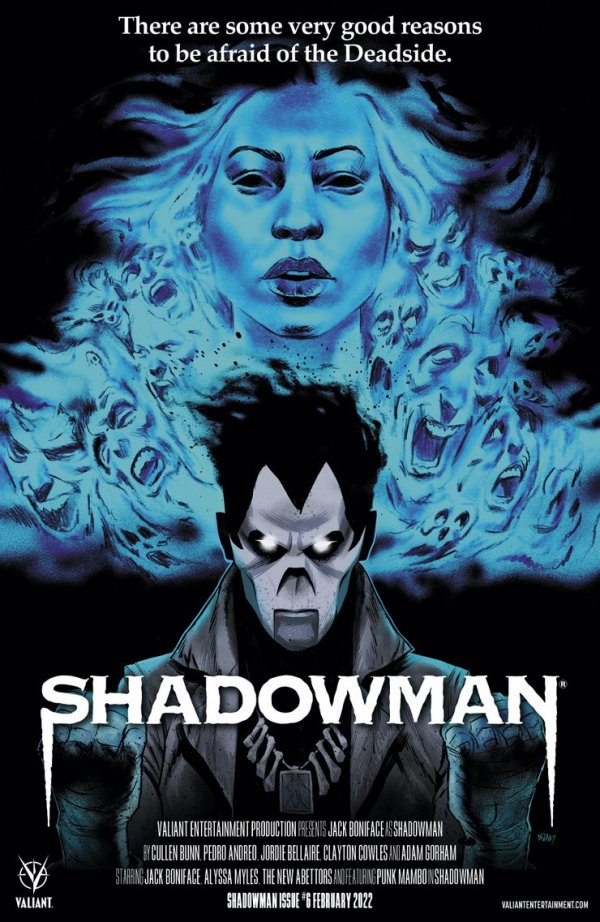 Shadowman (2021) #6 Cvr B Gorham Horror Homage Var