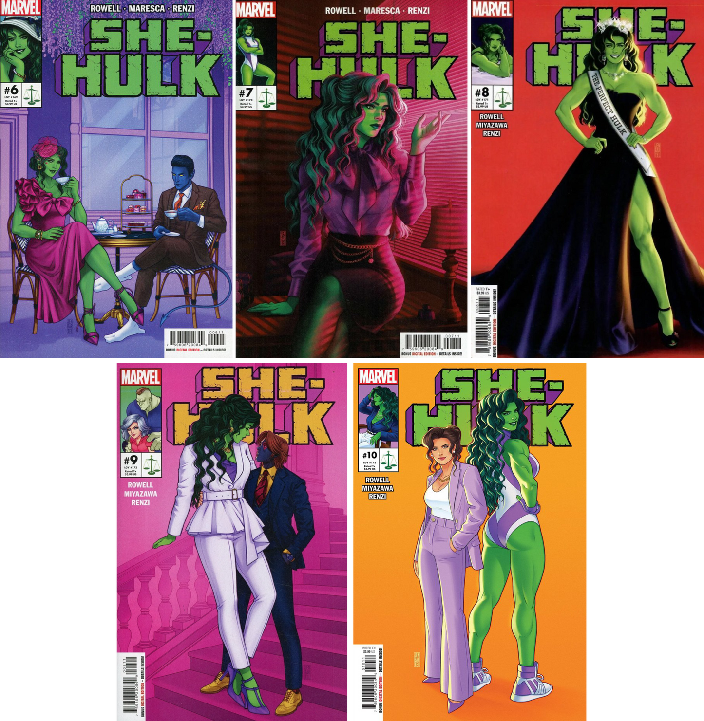 She-Hulk (2022) #6 - #10 CF COLL Cvr A