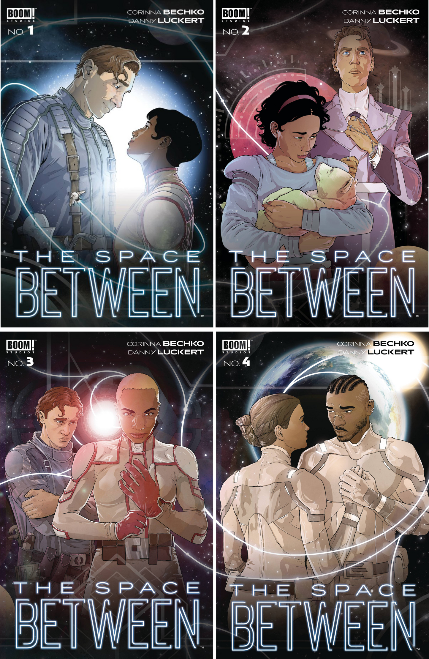 Space Between #1 - #4 (Of 4) CF COLL Cvr A