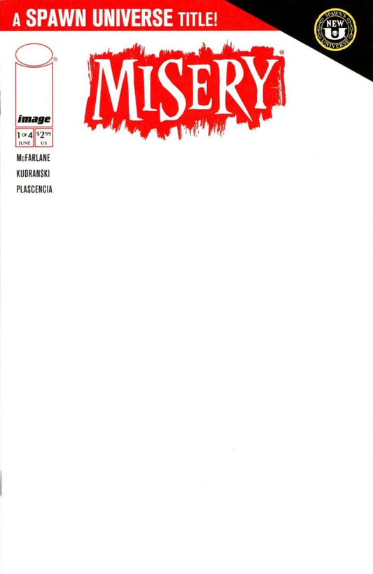 Spawn: Misery #1 (Of 4) Cvr C Blank Sketch Cvr