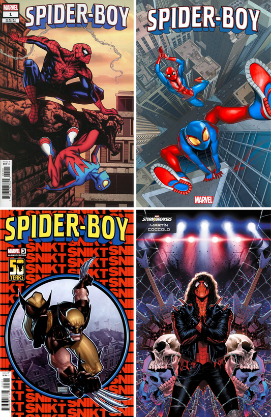 Spider-Boy #1 - #4 CF COLL Var Cvrs