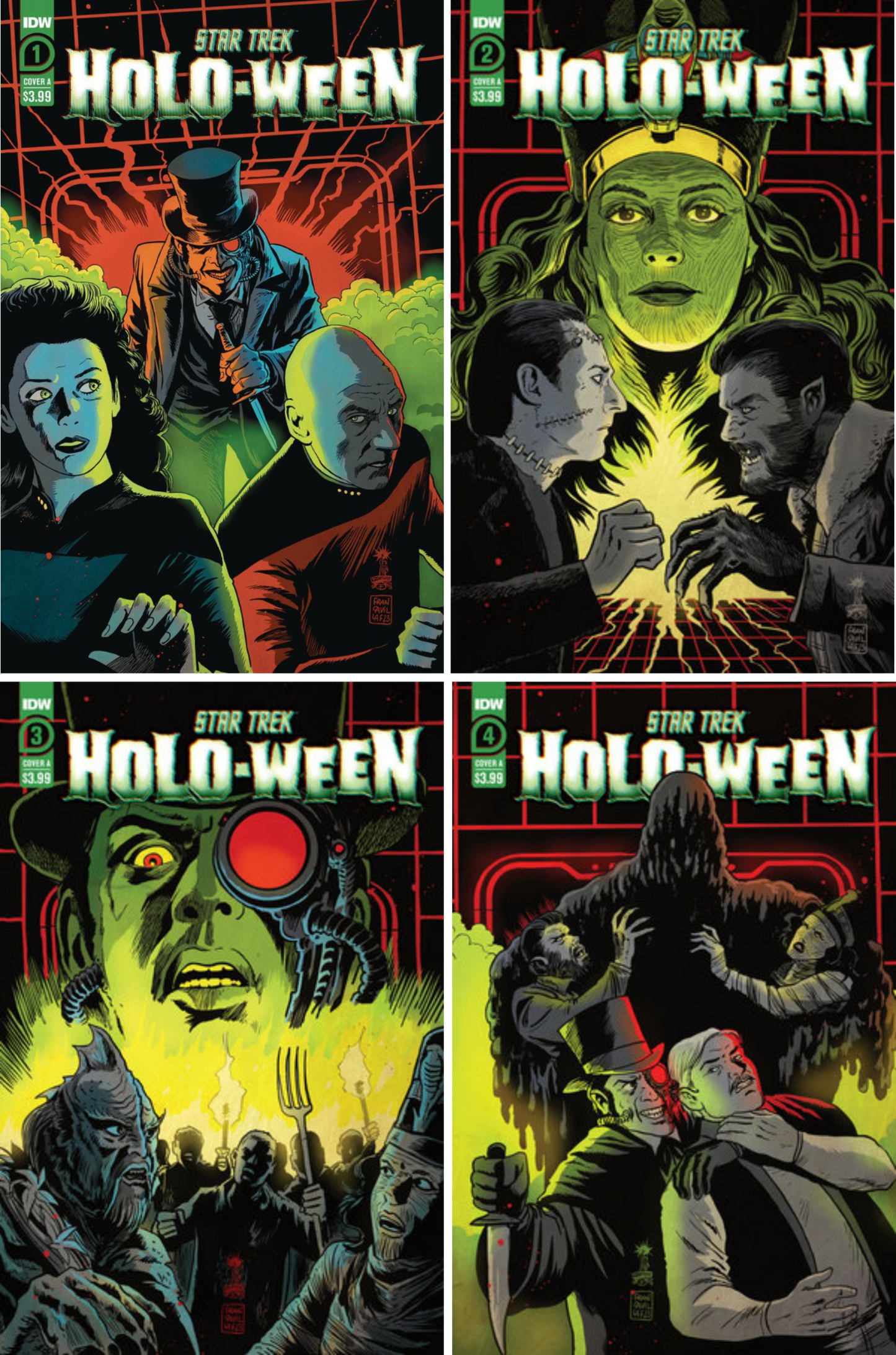 Star Trek: Holo-Ween #1 - #4 (Of 4) CF COLL Cvr A