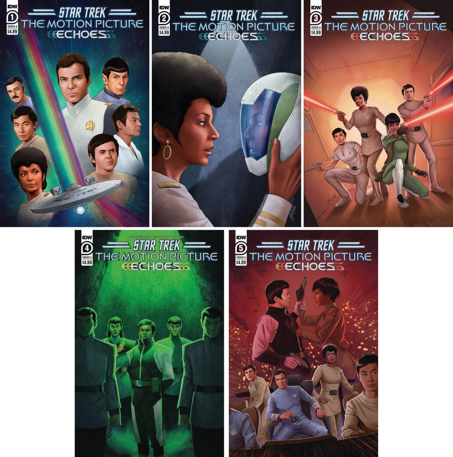 Star Trek The Motion Picture: Echoes #1 - #5 (Of 5) CF COLL Cvr A
