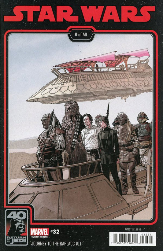 Star Wars (2020) #32 Sprouse Return Jedi 40th Anniversary Var