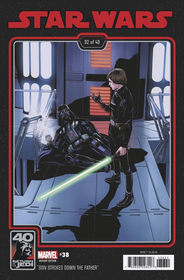 Star Wars (2020) #38 Sprouse Return O/t Jedi 40th Anniv Var