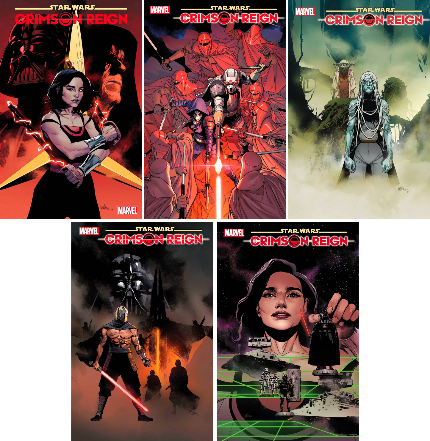Star Wars Crimson Reign #1 - #5 (Of 5) CF COLL Cvr A