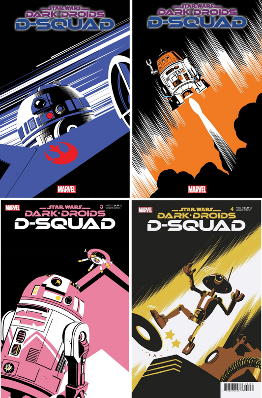 Star Wars Dark Droids D-Squad #1 - #4 (Of 4) CF COLL Var Cvr