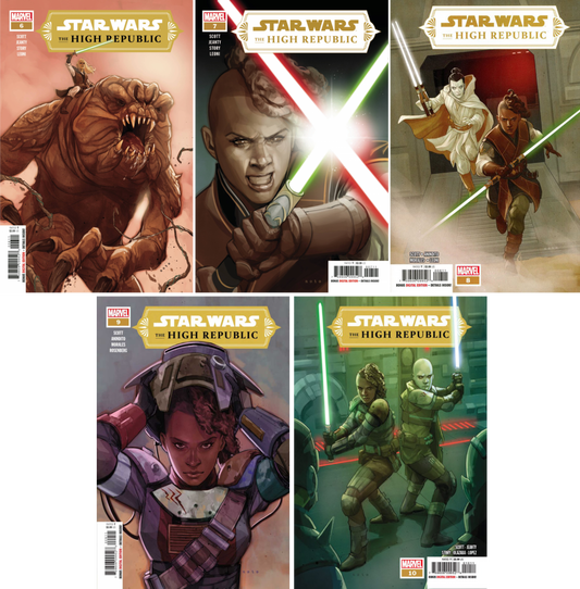 Star Wars High Republic (2021) #6 - #10 CF COLL Cvr A