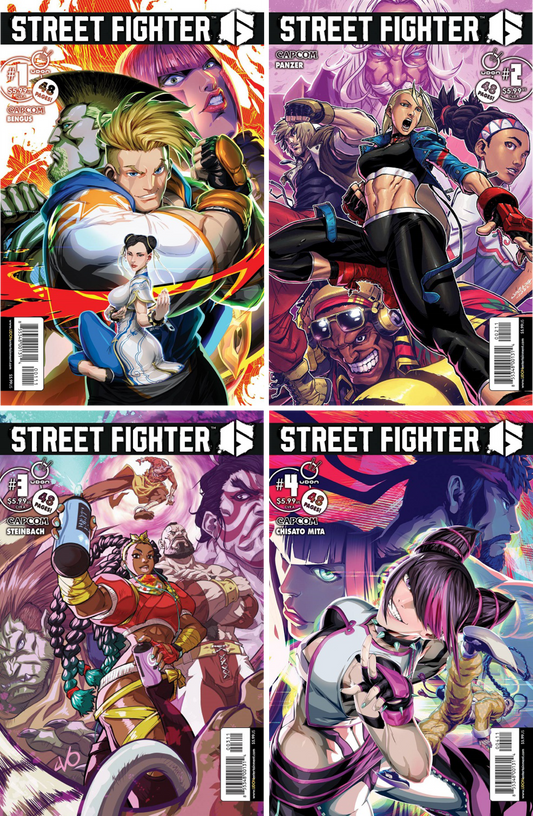 Street Fighter 6 #1 - #4 (Of 4) CF COLL Cvr A