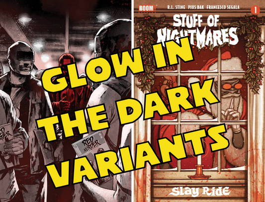 Stuff Of Nightmares: Red Murder / Slay Ride CF COLL Cvr E Glow In The Dark Var