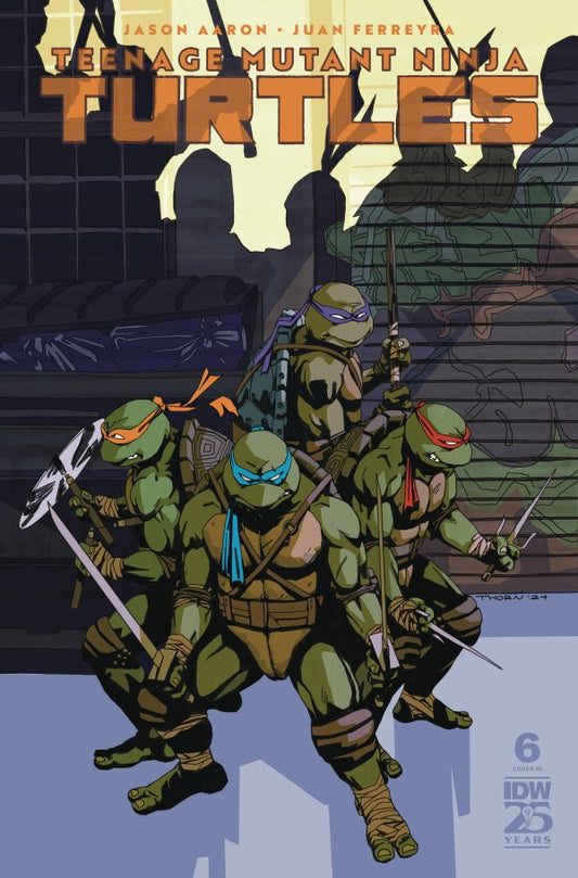 Teenage Mutant Ninja Turtles (2024) #6 1:10 Ratio Carson Thorn Variant