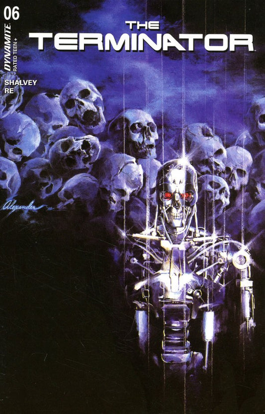 Terminator (2024) #6 Cvr Q 1:5 Ratio Alex Ross Icon Foil Variant