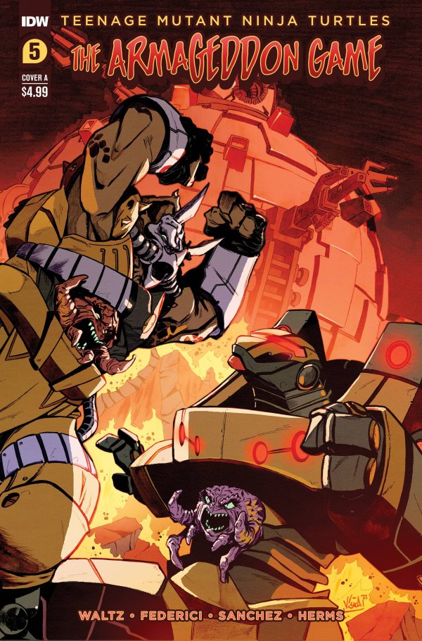 Teenage Mutant Ninja Turtles: The Armageddon Game #5 Cvr A Federici
