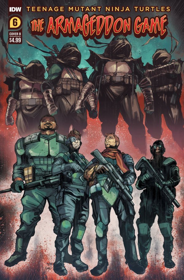 Teenage Mutant Ninja Turtles: The Armageddon Game #6 Cvr B