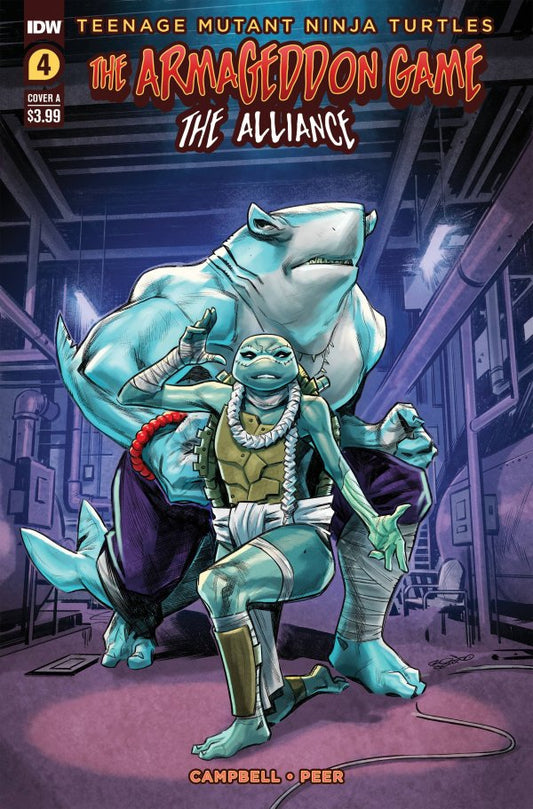 Teenage Mutant Ninja Turtles: The Armageddon Game - The Alliance #4 Cvr A Mercado