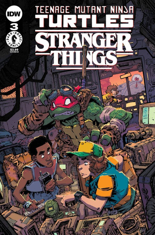 Teenage Mutant Ninja Turtles X Stranger Things #3 Cvr B Corona
