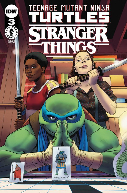 Teenage Mutant Ninja Turtles X Stranger Things #3 Cvr D Gorham