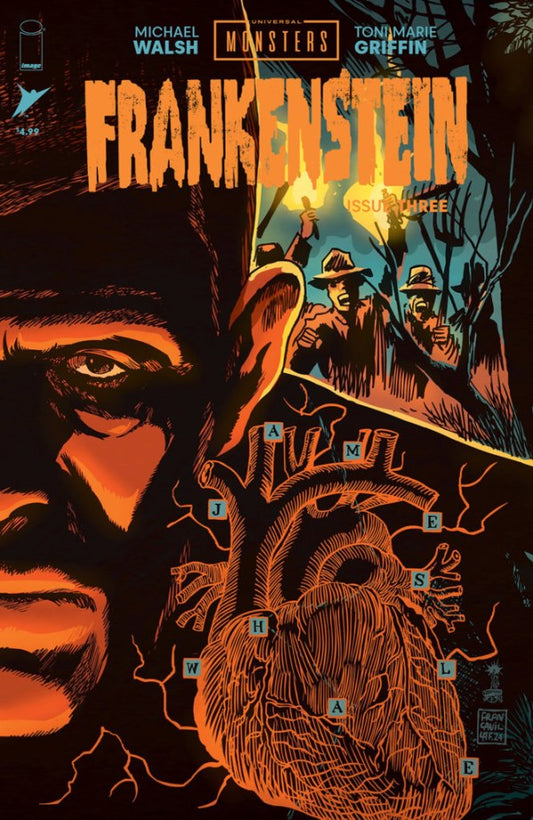 Universal Monsters Frankenstein (2024) #3 (Of 4) Cvr C 1:10 Ratio Francesco Francavilla Connecting Variant