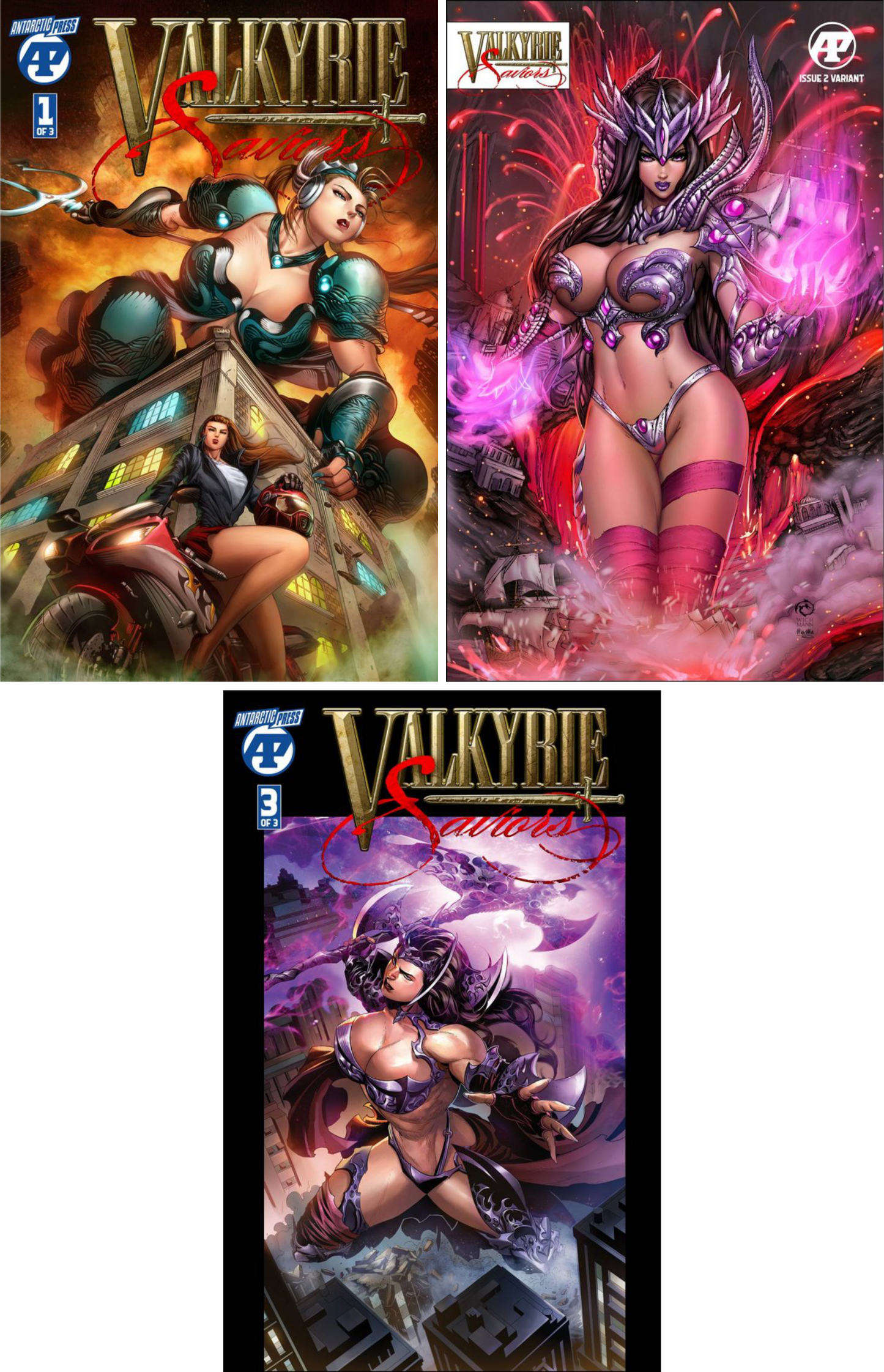 Valkyrie Saviors #1 - #3 (Of 3) CF COLL Cvr A
