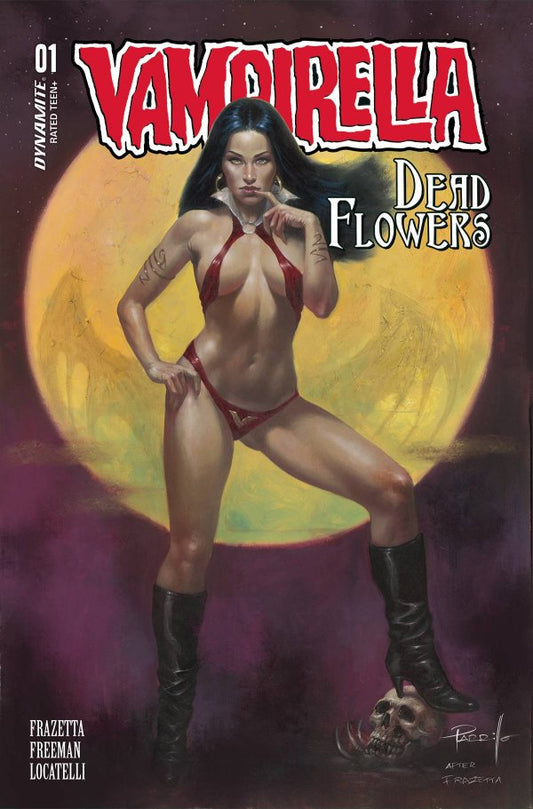 Vampirella: Dead Flowers #1 (Of 4) Cvr G Lucio Parrillo Foil Variant