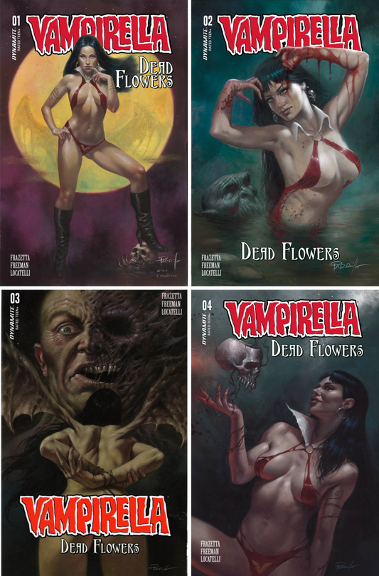 Vampirella: Dead Flowers #1 - #4 (Of 4) CF COLL Cvr A