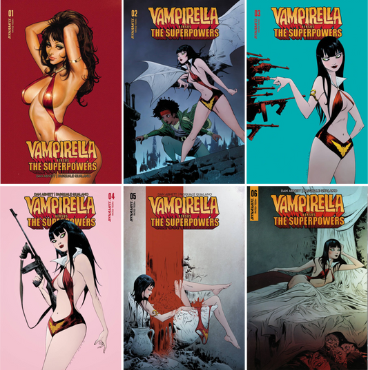 Vampirella Versus the Superpowers #1 - #6 (Of 6) CF COLL Cvr A