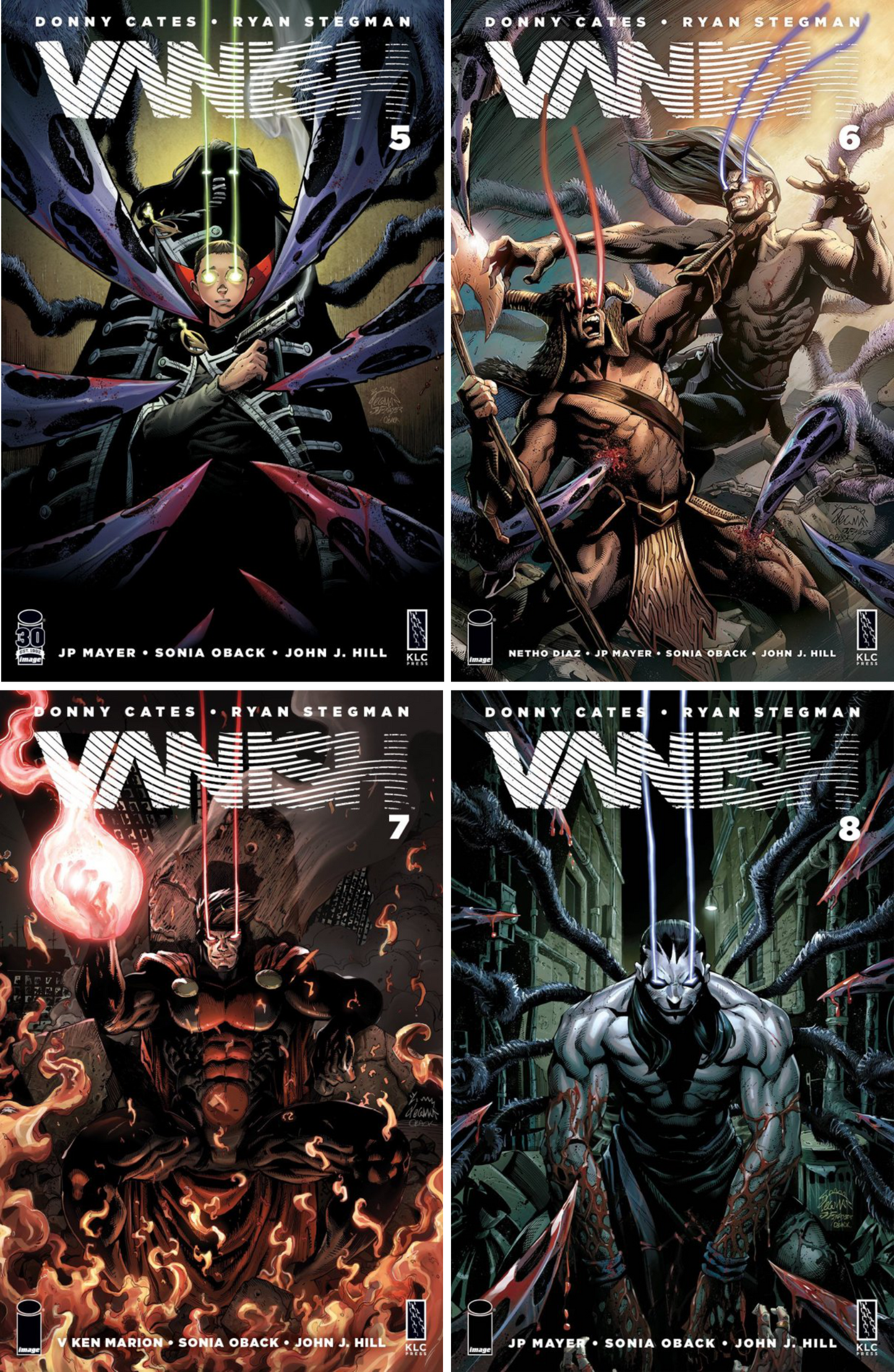 Vanish #5 - #8 CF COLL Cvr A