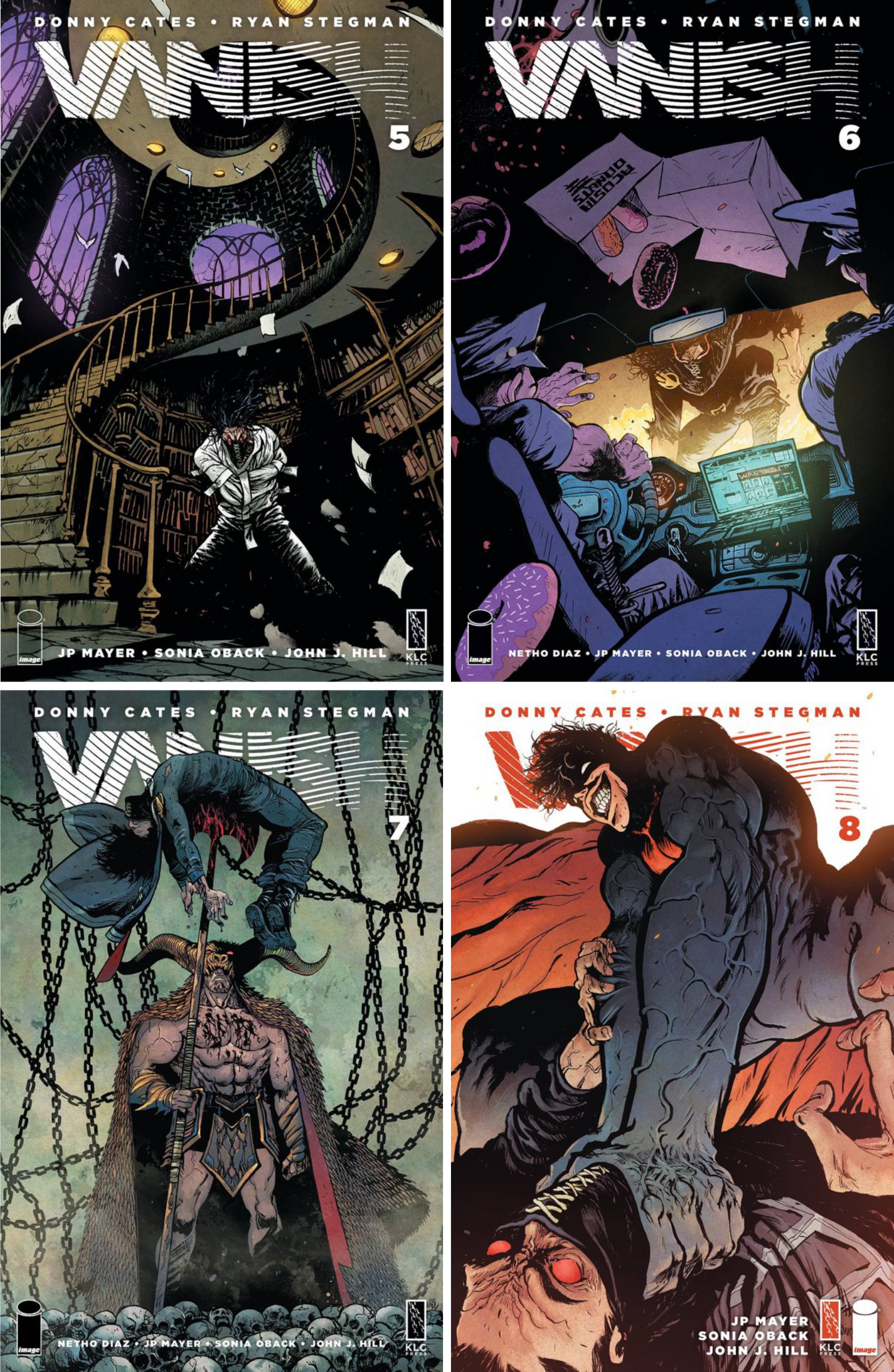 Vanish #5 - #8 CF COLL Cvr B Daniel Warren Johnson Var