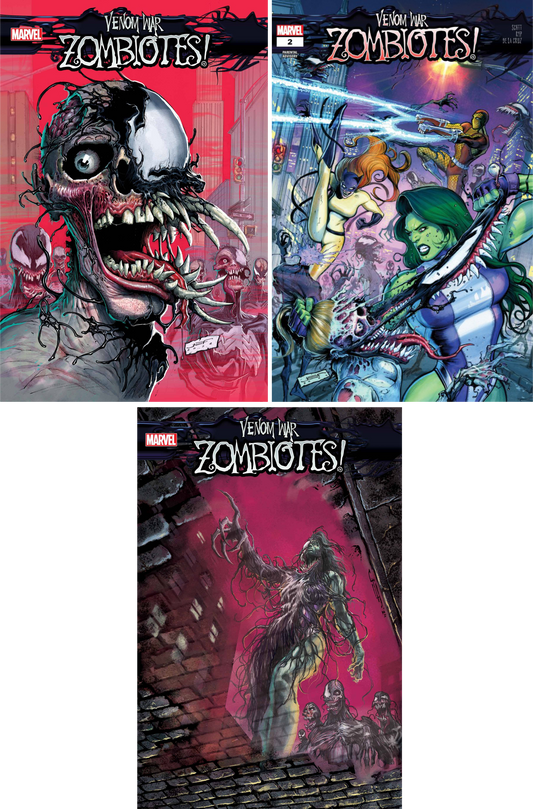 Venom War: Zombiotes #1 - #3 (Of 3) CF COLL Cvr A