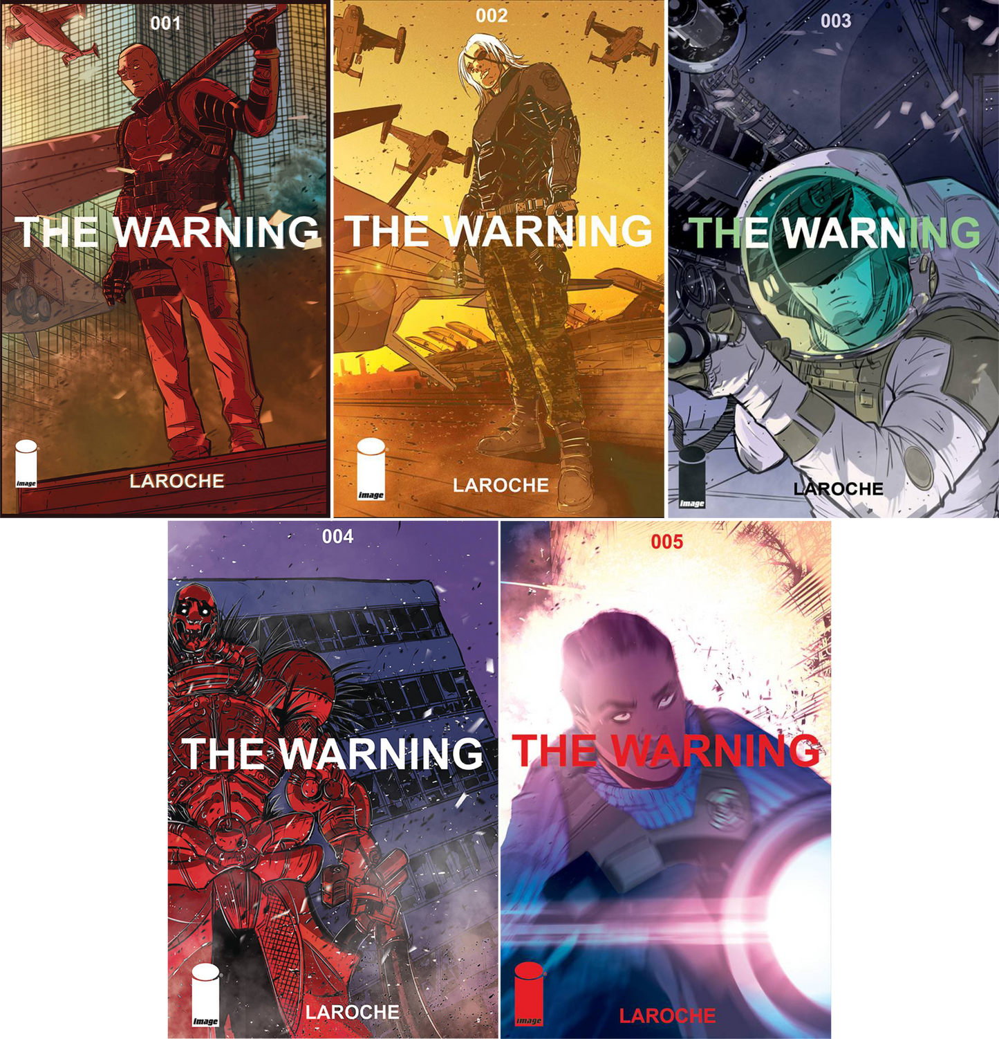 Warning #1 - #5 CF COLL Cvr A