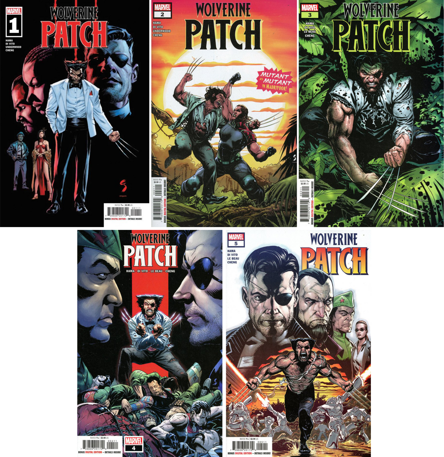 Wolverine: Patch #1 - #5 (Of 5) CF COLL Cvr A