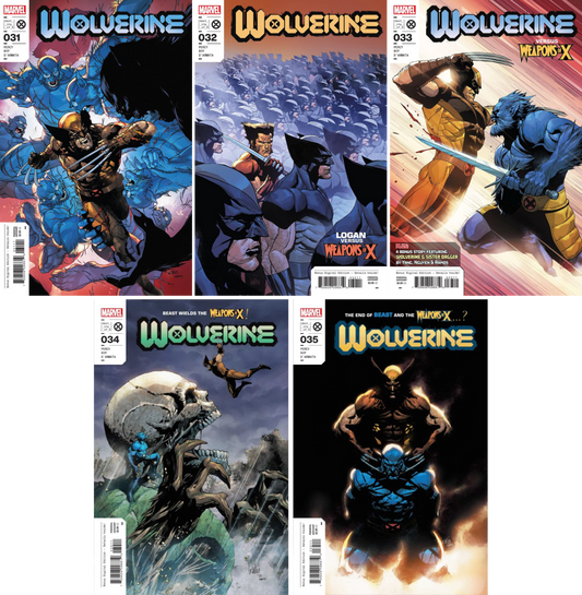 Wolverine (2020) #31 - #35 CF COLL Cvr A