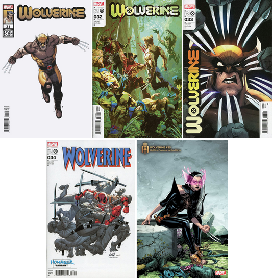 Wolverine (2020) #31 - #35 CF COLL Var Cvrs