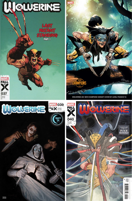 Wolverine (2020) #37 - #40 CF COLL Var Cvrs