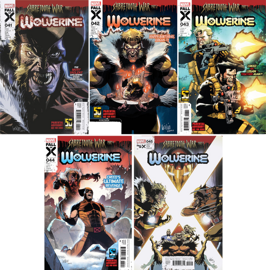 Wolverine (2020) #41 - #45 CF COLL Mix Cvrs
