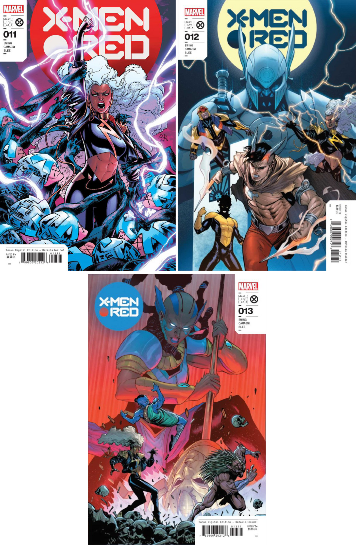 X-Men Red (2022) #11 - #13 CF COLL Cvr A